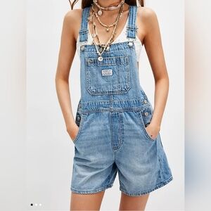 Levi's Blue Denim Women's Overalls